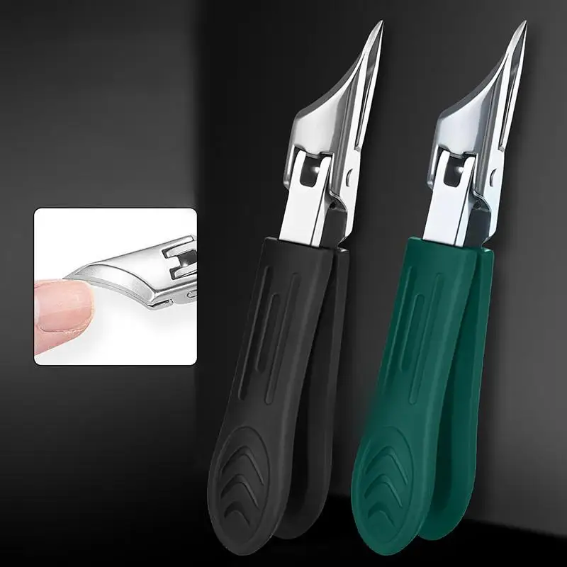 Anti-Splash Nail Clippers Large Thick Hard Special Nail Clippers Sharp Diagonal Pliers Nail Scissors Household Manicure Tools