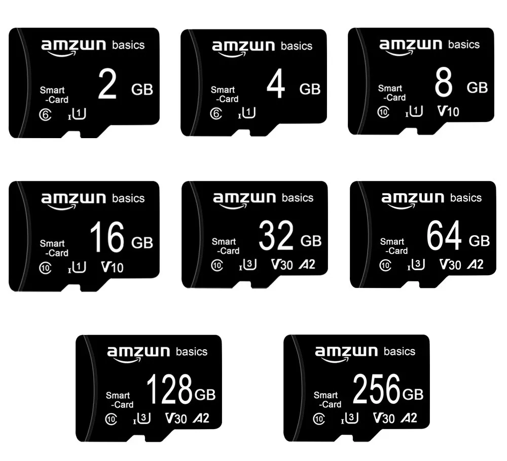 Memory Card High Capacity 2G 4G 8G 16G 32G 64G 128G 256G TF Card For Phone Or Camera Class 10 High Speed Memory Card