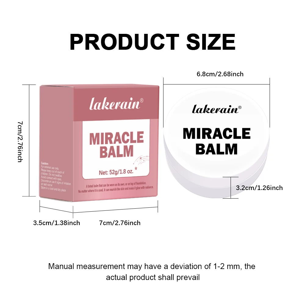 ミラクル バーム ハイライター コンシーラー、シマーリング フィニッシュ、すべての肌タイプ、マルチトーン、ペースト フォーム、高カバー力、1.7 液量オンス