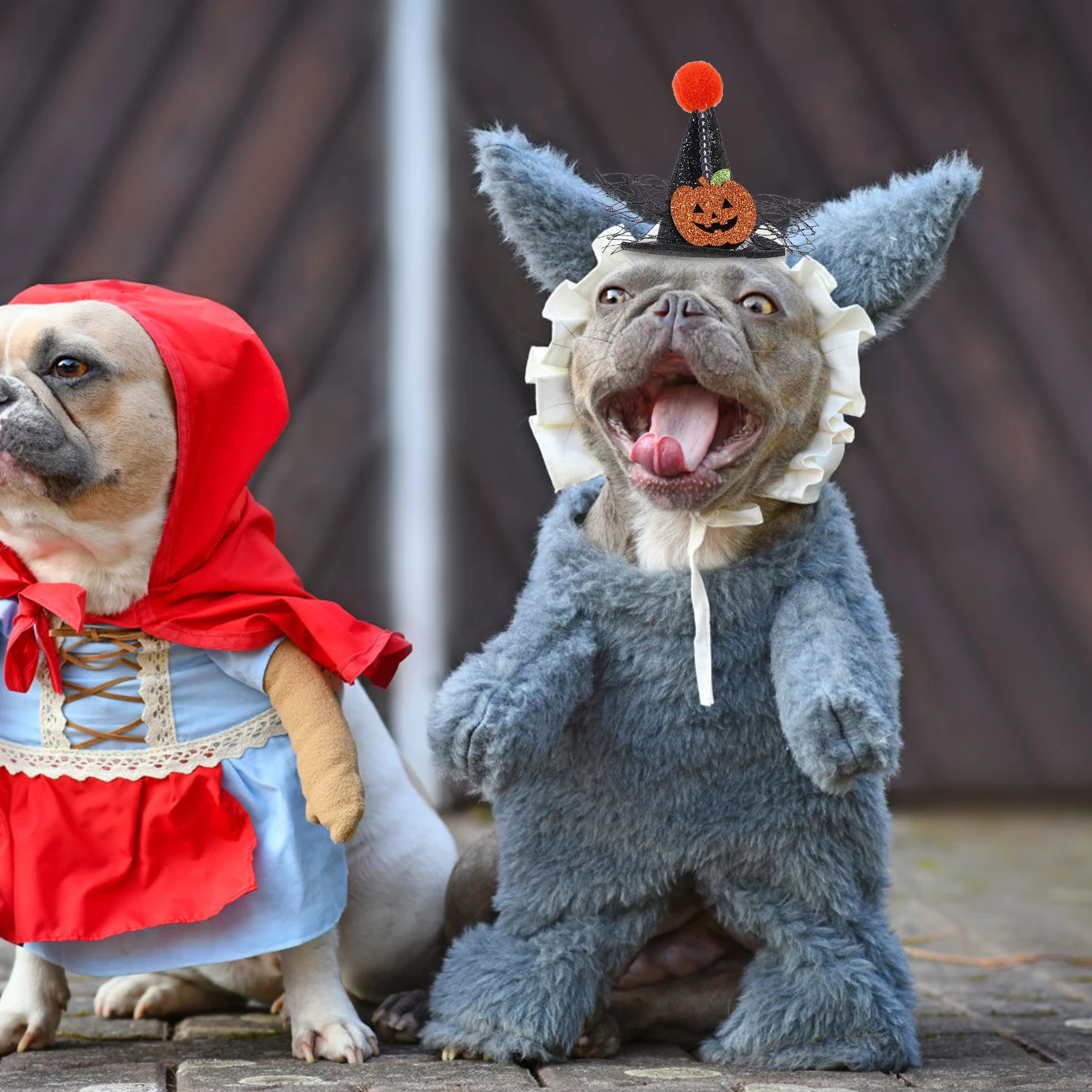 

Pet Headgear Halloween Small Costume Dog Headdress Hats Cloth Headwear Accessories Cosplay