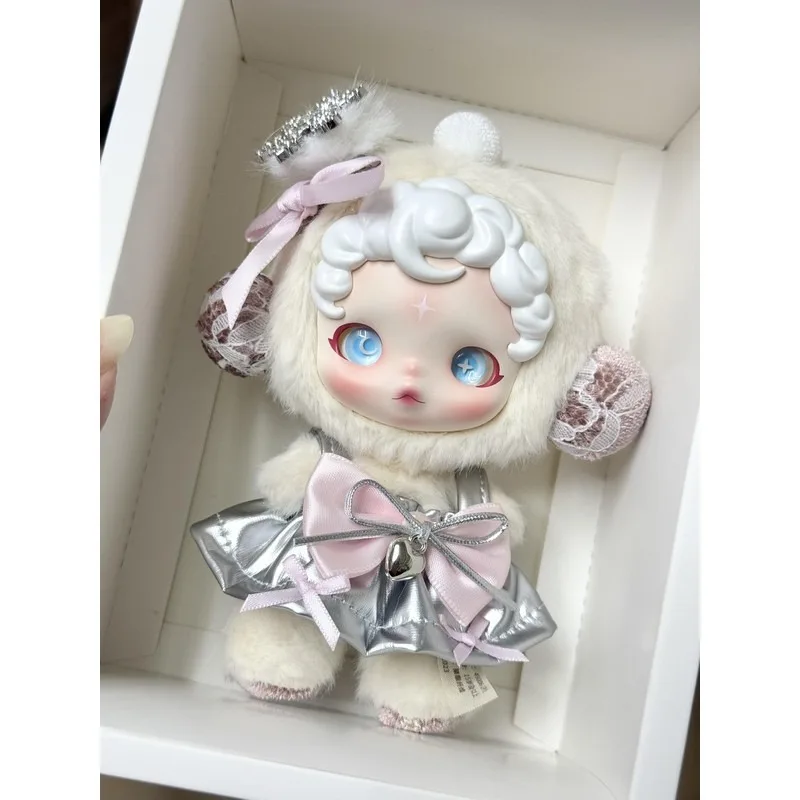Skullpanda Soft Cute Clothes Custom Fashion Dress 10cm Cotton Doll Clothing 17cm Labubu V2 Dress Exquisite Clothes Outfit