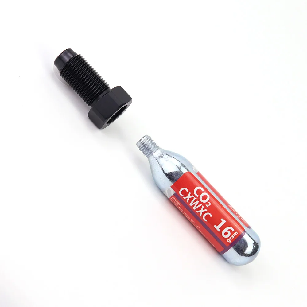 88G Co2 Cartridge Cylinder Adapter To 3/8-24UNF Thread 12G/16G/25G Co2 Cartridge Cylinder Convert Fitting