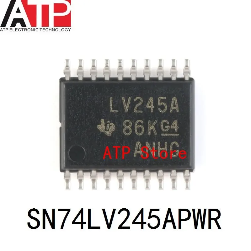 (10-100piece) New Original SN74LV245APWR LV245A TSSOP-20 74LV245A SN74LV245A CHIP IC TXRX NON-INVERT 5.5V 20TSSOP