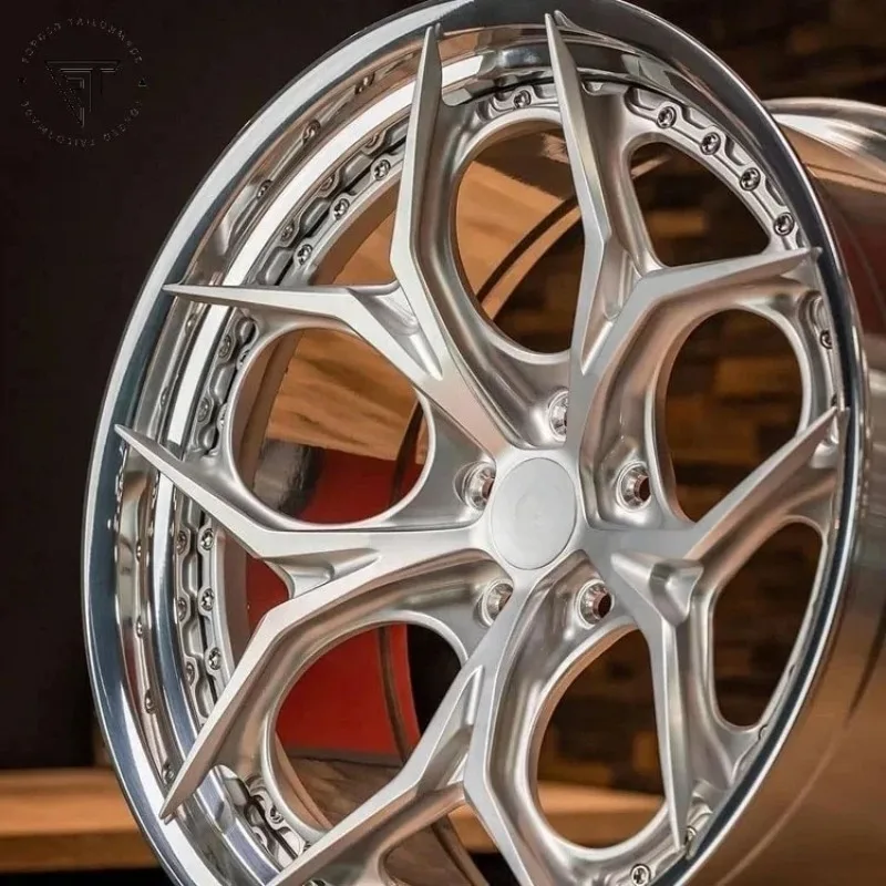 S111SC Concave 5x114.3 Set of 2 Forged Deep Dish Car Rims  Passenger Car Wheels in 18 22 24 Inches