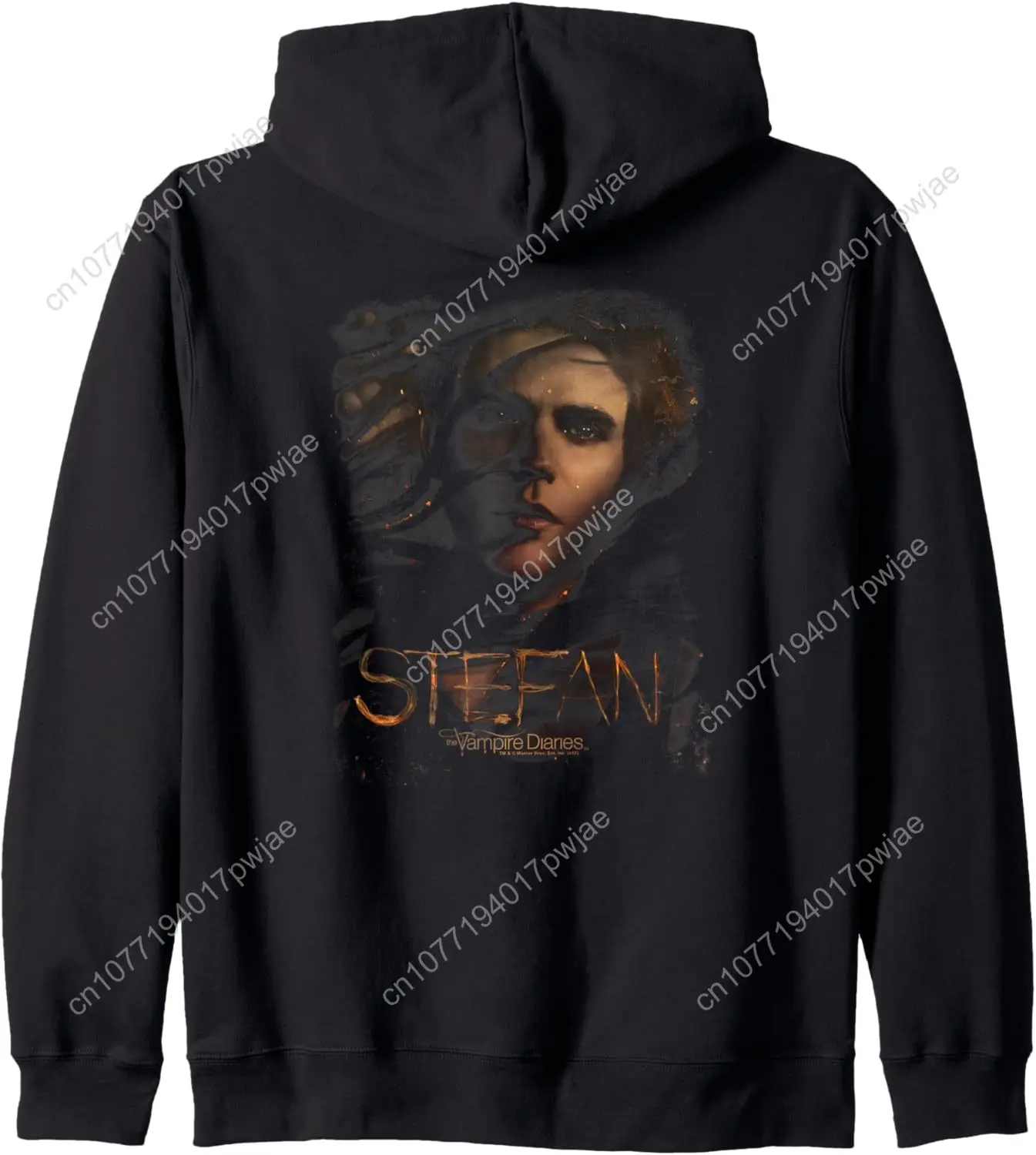 

The Vampire Diaries Stefan Smokey Veil Zip Hoodie