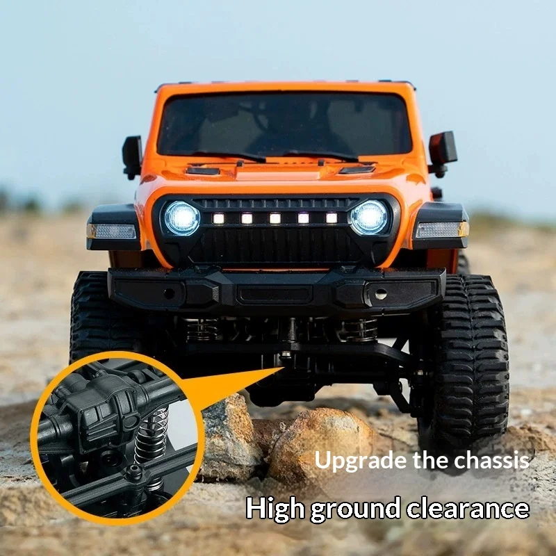 

Новый масштаб 1:18, гидравлический амортизирующий внедорожный радиоуправляемый автомобиль, полный привод, регулируемая скорость, имитация автомобиля, дизайн