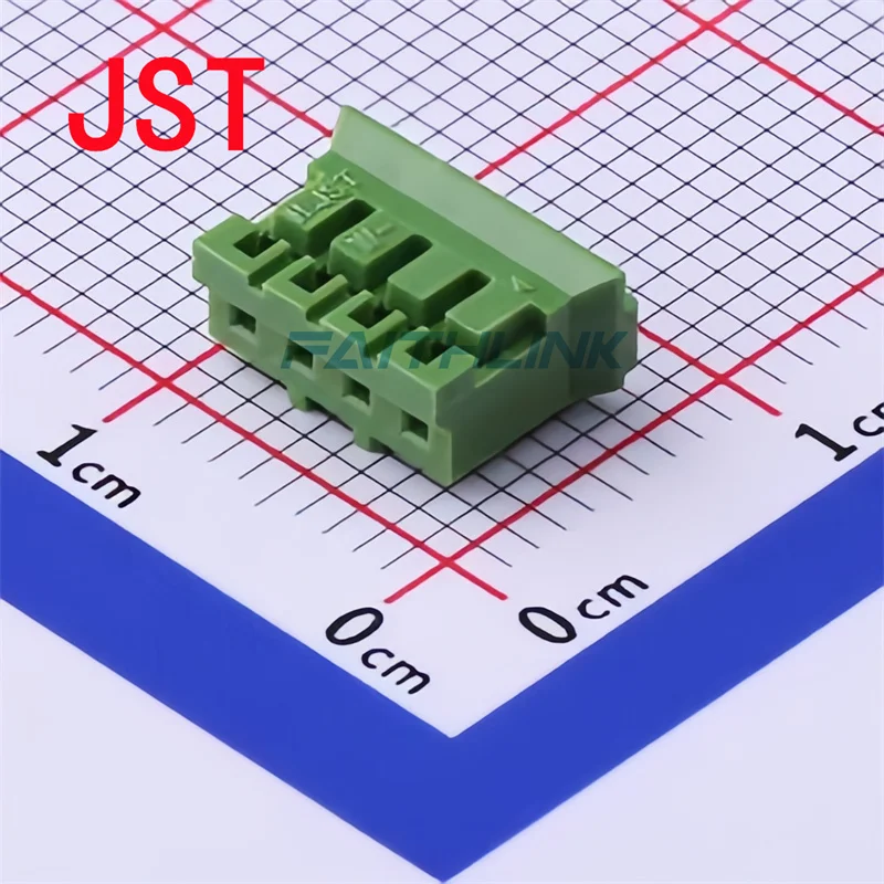 10PCS PHR-4-M JST Connector  1x4P P=2mm  100% New original