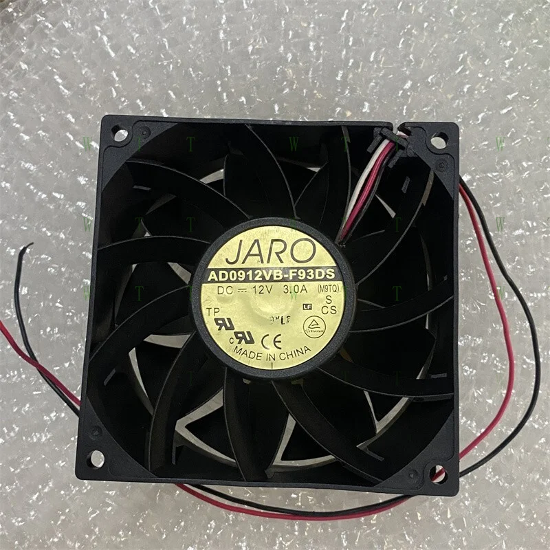 

H 1 PCS ADDA JARO Fan AD0912VB-F93DS DC12V 3.0A 9038 9CM 3 wire cooling fan