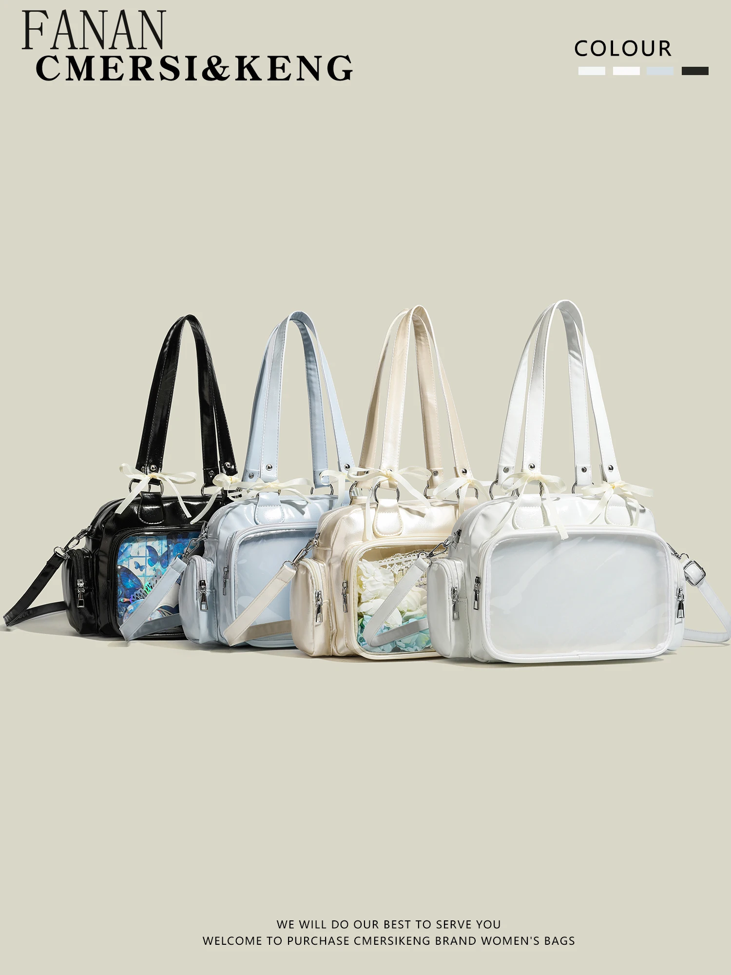 

Женские сумки в японском стиле, милая девушка, большая вместительная повседневная сумка, милые, милые, элегантные, новинка 2025 года, женские сумки на плечо