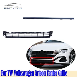 Grilles For VW Volkswagen Arteon 2021 22 23 Front Bumper Grill Center Grille