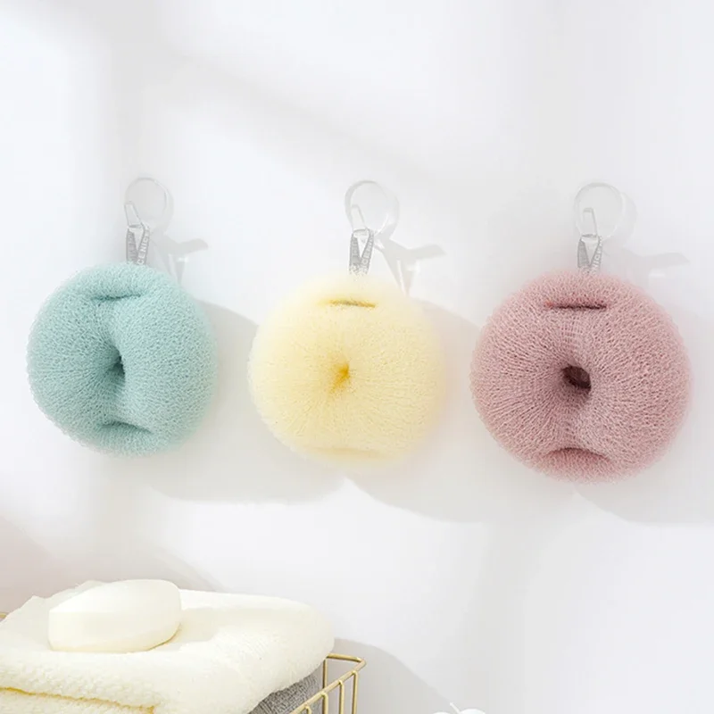 Skin Wash Loofah Sponge Soft Mesh Bath Balls Exfoliating Body Scrubber Spa Massage Foaming Shower Bubble Ball Bathroom Brush