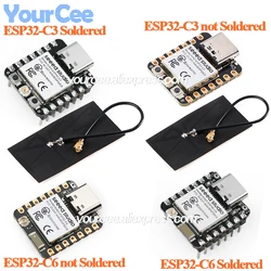 5 pz/1 pz ESP32 Seeed Studio XIAO ESP32C6 WiFi 6 + Bluetooth-compatibile Ble 5 supporto Zigbee Matter WIFI scheda di sviluppo Wireless