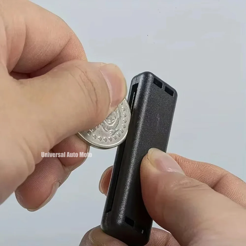 2 Stück Auto-Sicherheitsgurt-Versteller-Clip, Rutschfester Sicherheitsgurt-Positionierer, Verstellbarer Sicherheitsgurt-Clip, Universelles Kompaktes Design – Detail 2