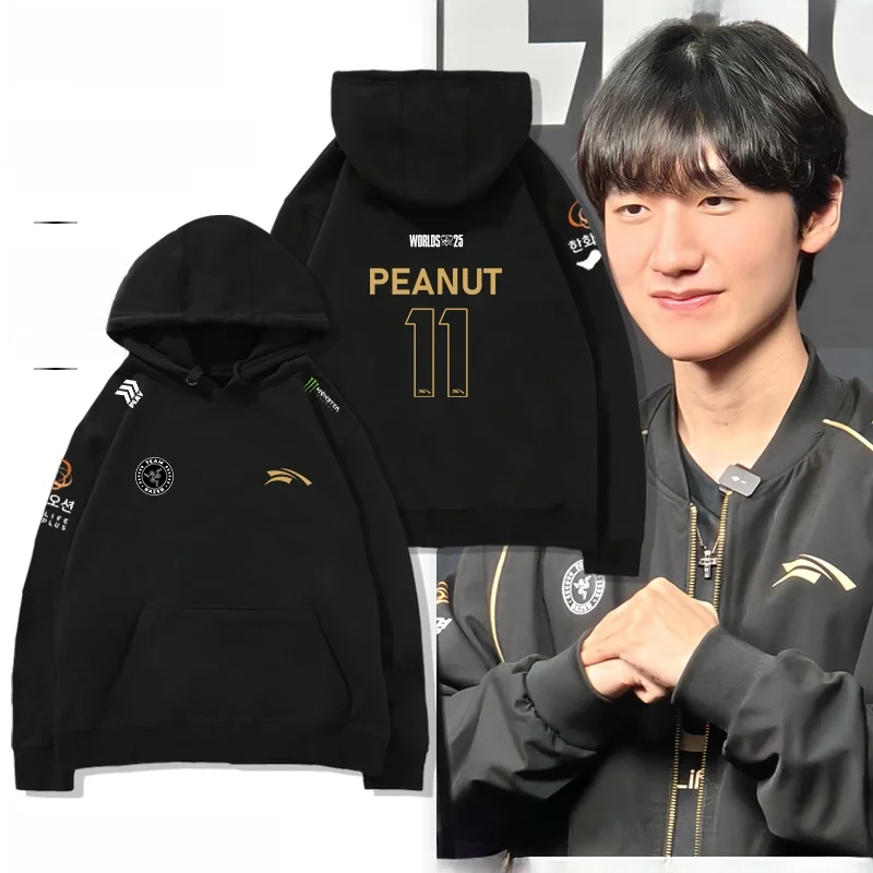 

HLE T S5 Crew Ne Long Sve Hoodie ex Pure Cotton Printed Comfortable Casual Sle Men's Women's Sweatirt