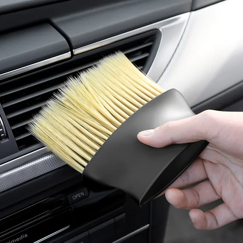 Multipurpose Car Interior Dashboard Dust Dirt Cleaner Cleaning Brush for Car Interior PC Laptop Keyboard Cleaning Brush