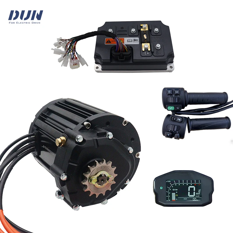 

Двигатель QS138 4000W V3 PMSM с контроллером VOTOL EM260S, дисплеем DKD и многофункциональным комплектом дроссельных ручек
