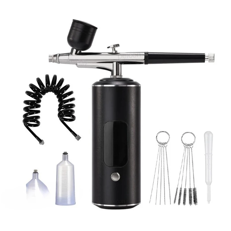 

Airbrush with Compressor Portable Airbrush Painting Mini Spray Gun for Painting Paint Crafts Airbrush Compressor Paint Spray