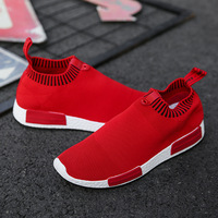 2024 New Mesh Men's Sneakers Slip on Sock Running Shoes for Men Super Light Breathable Men Outdoor Walking Shoes tenis masculino