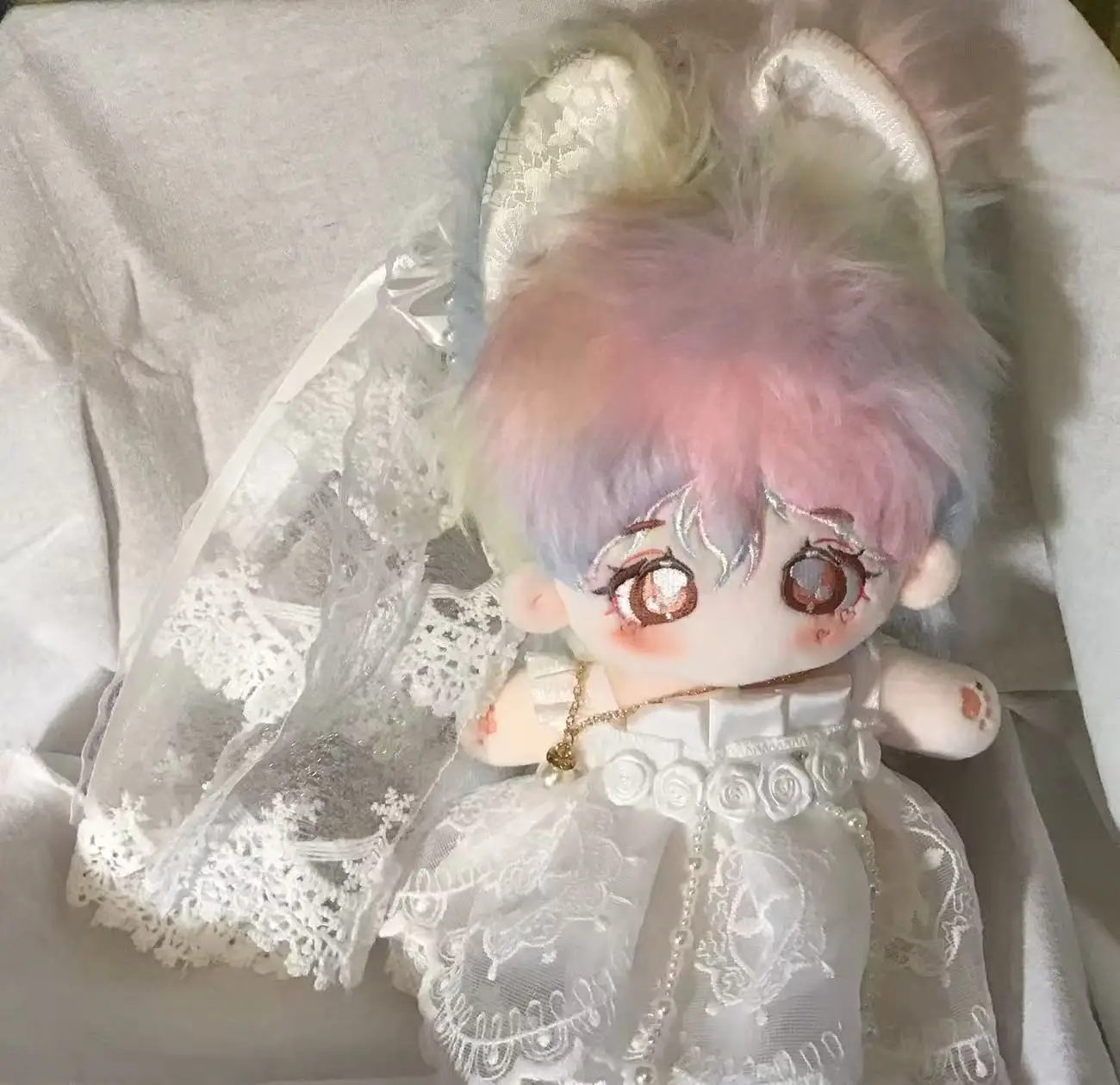 

Stuffed Animals 20cm Undressed Anime Cotton Doll Enduo Yiduo No Character Design Affordable for Students Toy Soft Dress Up Ki