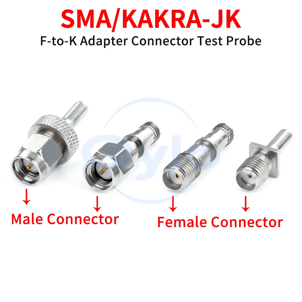 SMA-FAKRA-JK Adapter Test Head Male and Female Connectors RF Cable Connectors (1 pcs)