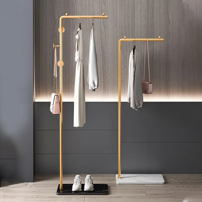 Hanging hangers floor-to-ceiling bedroom simple hangers do not occupy an area of household indoor room clothes