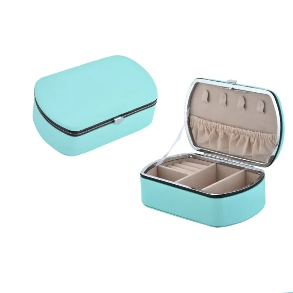 Fashion PU Leather Jewelry Packing Box Necklace Bracelet Organizer Jewelry Storage Case Dustproof Jewelry Display Box Women