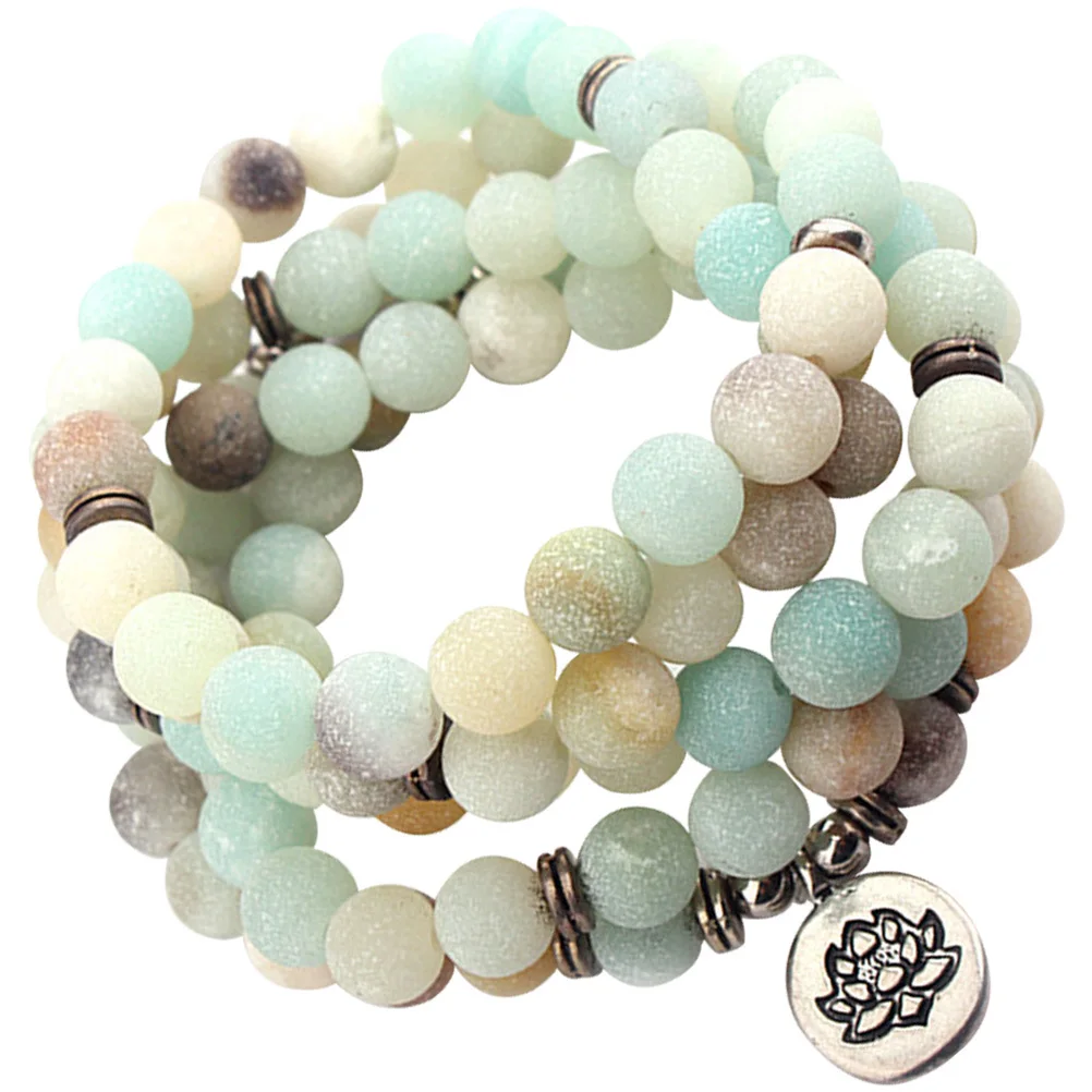 Lotus Bracelet Natural Stone Beads Adjustable Lightweight Fashion Jewelry For Women Couple Gift Decorative Accessory Beads