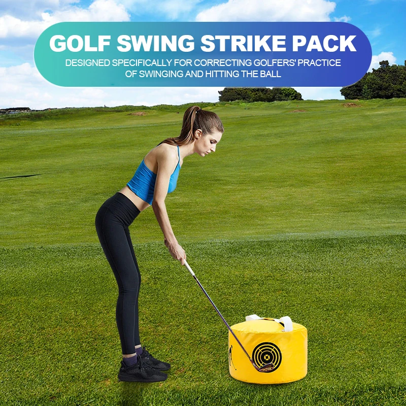 

High-Quality Portable Golf Batting Bag Multi-Purpose Batting Bag Strength Improvement Accuracy Practice Swing Kit Beginner Aid