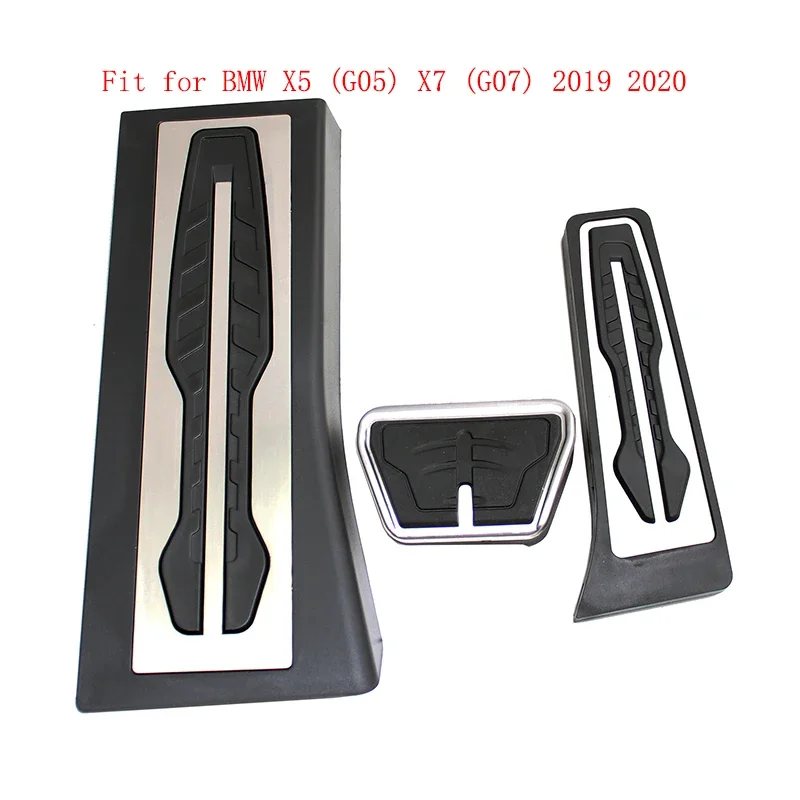 Accelerator Pedal and Brake Pedal Cover Set for BMW X3 X4 X5 X6 2 3 4 5 6 7 Series G20 F30 G30 G11 G01 G02 G05 F15 F16 F22 F25