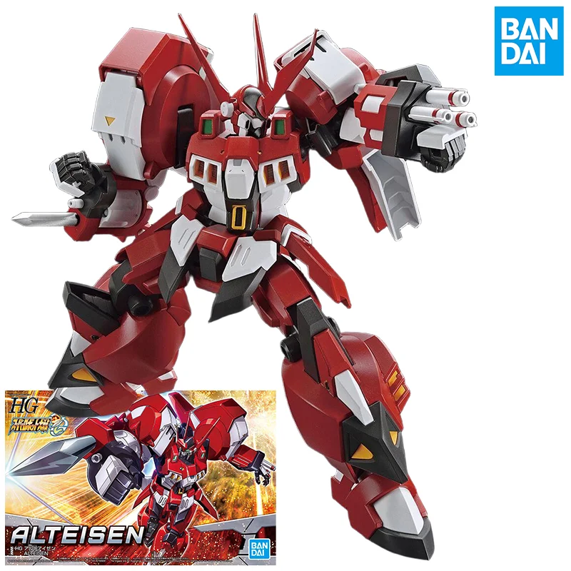 

Bandai Gundam Genuine Model Garage Kit HG Series 1/144 ALTEISEN Anime Action Assembly Figure Toys for Boys Collectible Model