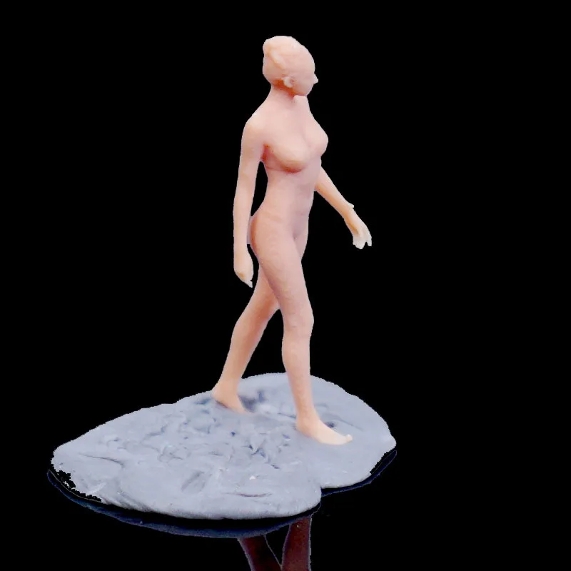 1/64 Figure Industrious Man Woman Resin Miniature 1:43 GK People's Teacher Model Need To Be Colored By Yourself Number 172