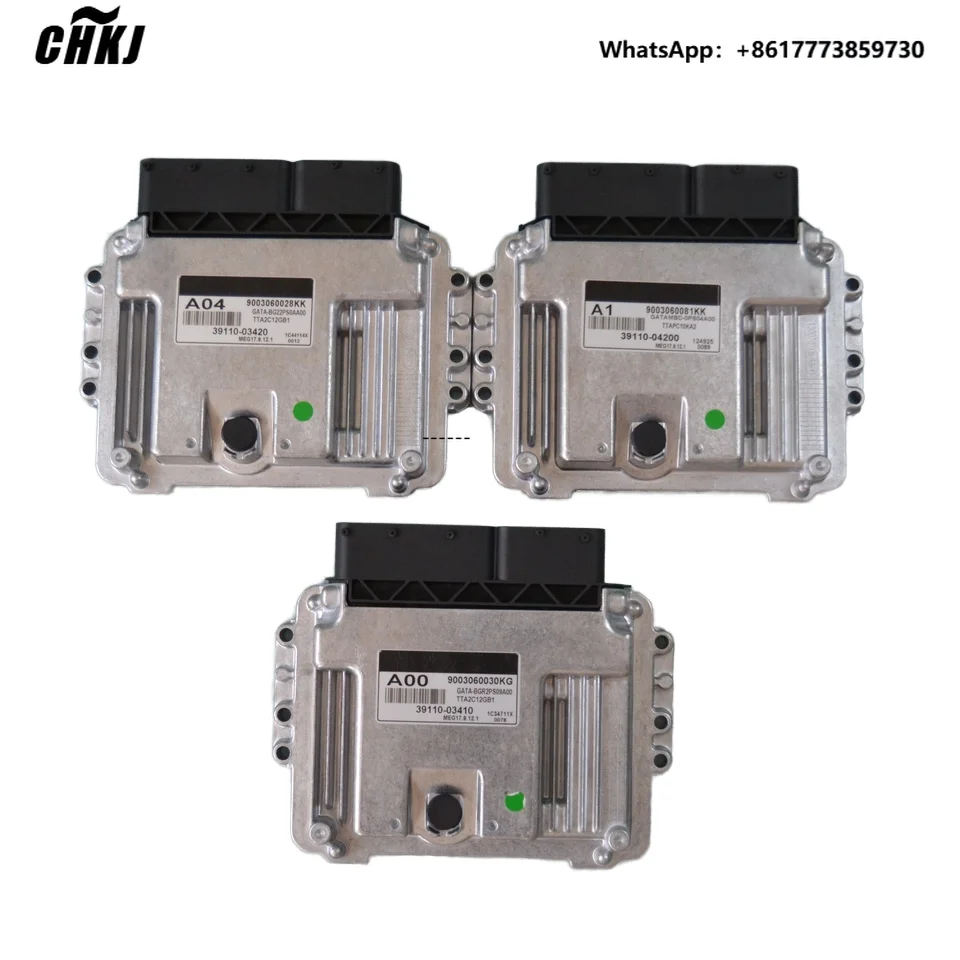 

CHKJ NEWNew I30 Mistra Elantra ECU Компьютерный модуль Плата блока управления двигателем 39110-04200 MEG17.9.12.1