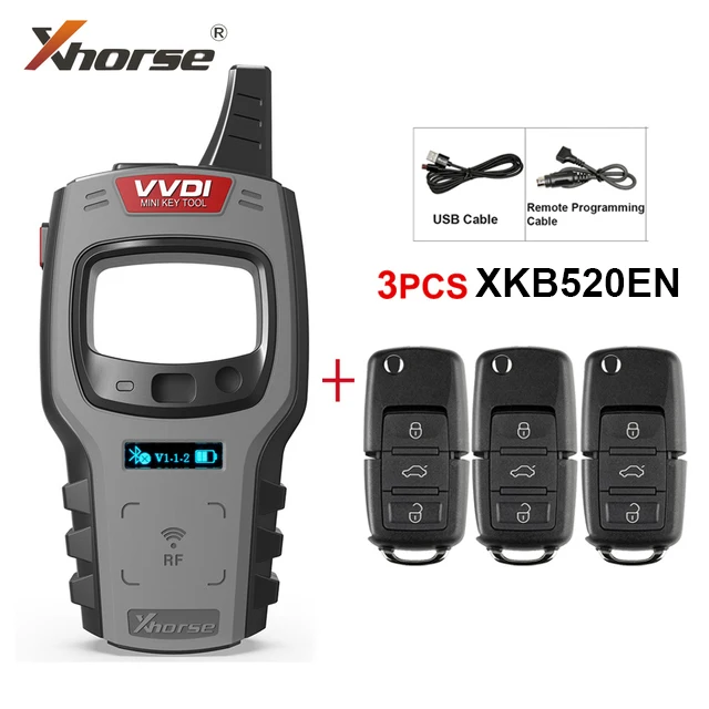 Variant: 3pcs Wire Remote Key