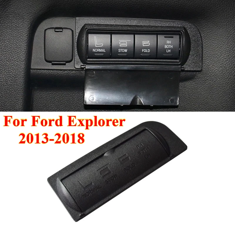 

1PCS ABS Protective Cap Cover for Rear Trunk Buttons for Ford Explorer 2013-2018 Car Styling，Automotive Interior Accessories