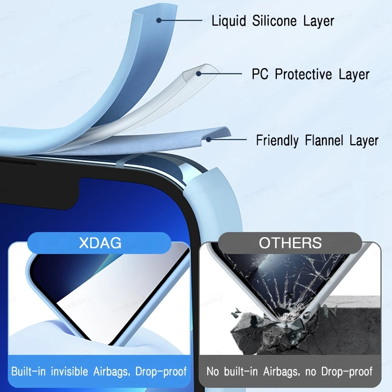 Square Liquid Silicone Case for Samsung Galaxy S25 S23 S24 S26 Ultra Soft Back Cover For Coque Samsung S23 FE S26 S25 Ultra Plus