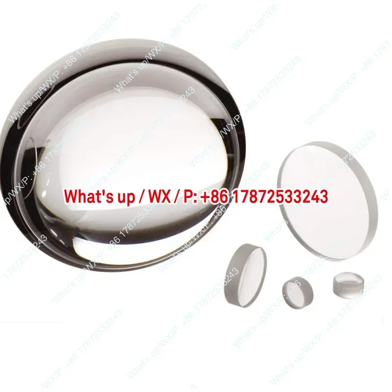 GLH22 Quartz Biconvex Lens Without Coating Diameter 25.4mm UV Fused Quartz Biconvex Optical Lens