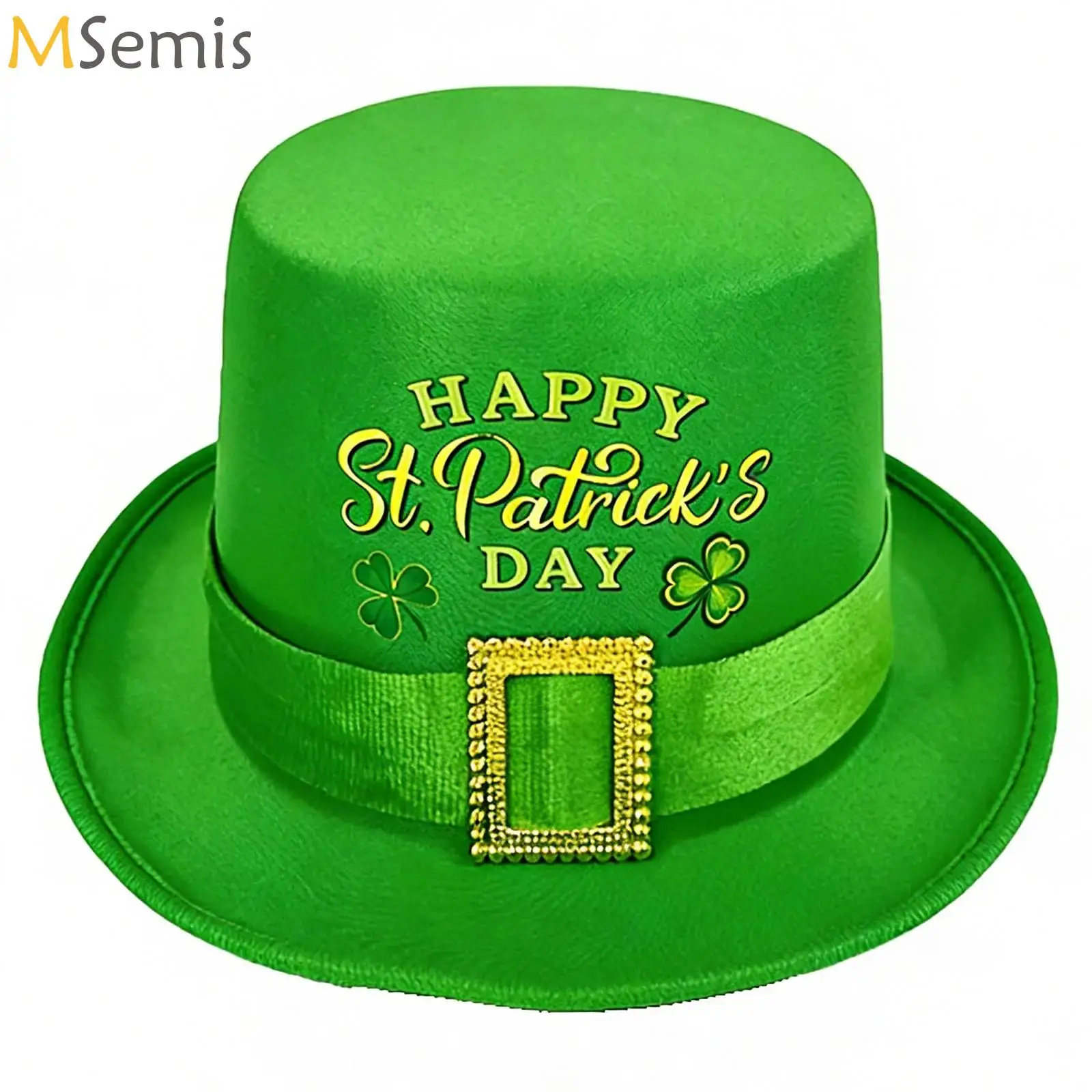 レディース メンズ アイリッシュ レプリコーン グリーン ファンシードレスアップ帽子 聖パトリックデー パーティーコスチューム ハロウィン ステージプログラム パフォーマンスウェア