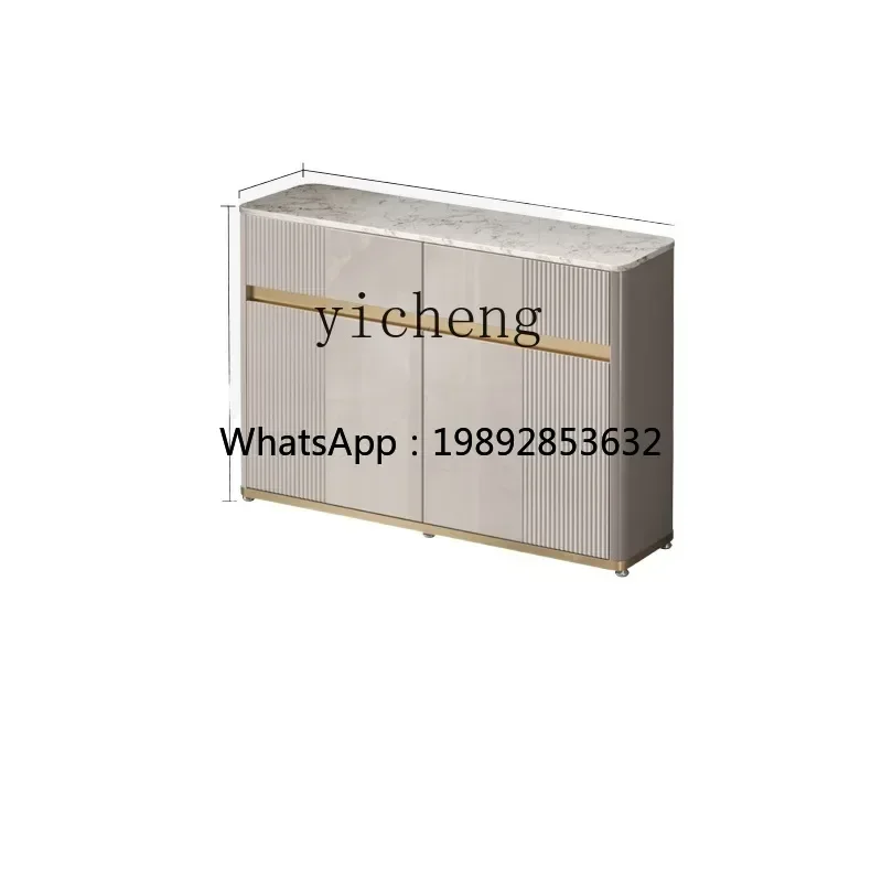 TQH bedroom TV cabinet dresser integrated household corner storage dressing table rock slab simple