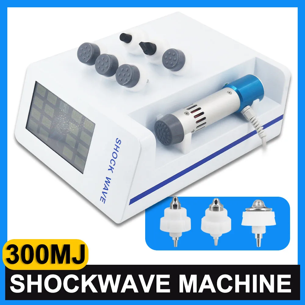 

300MJ Shockwave Therapy Machine Muscle Relax ED Treatment Electric Body Massager Physiotherapy Professional Shock Wave