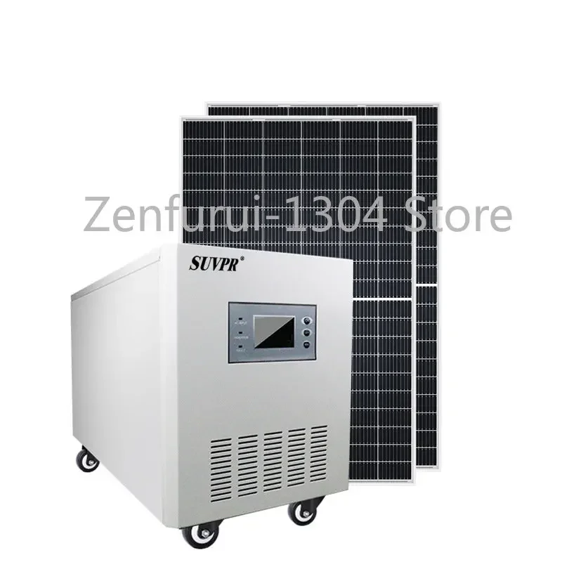 

Solar Photovoltaic Power Generation System Household 220v1000w Full Set Off-Grid Built-in Lithium Battery