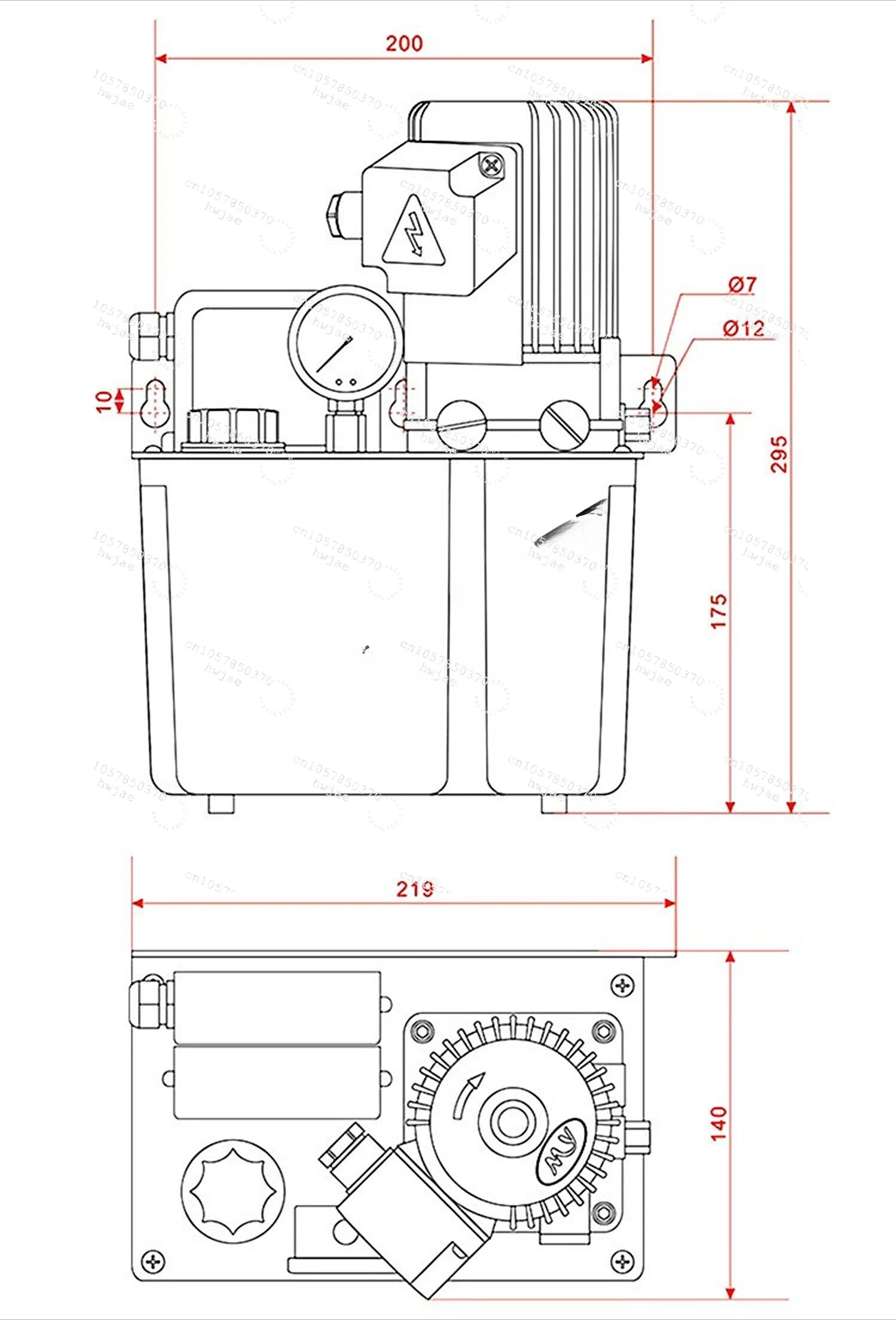 Automatic 3L Lubricating Oil Pump CNC Electric lubrication Pump Lnjection Molding Machine Automatic Electric Grease Pump 3L