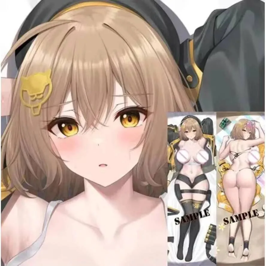 Funda de almohada de cuerpo de Anime Dakimakura Anis NIKKE, funda con estampado de doble cara, regalos de tamaño natural
