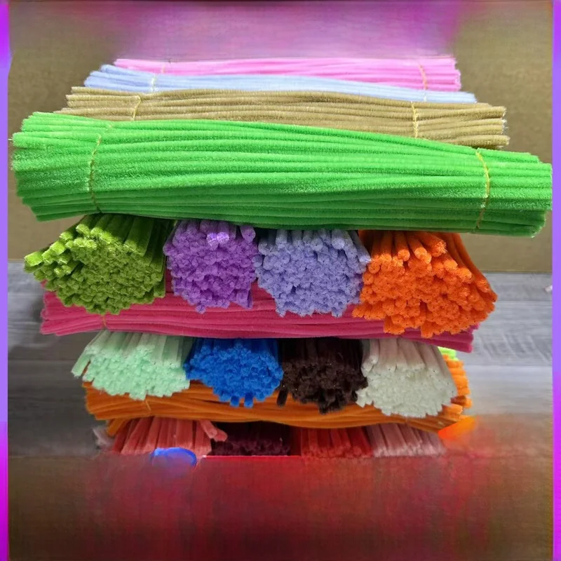 DIY Encrypted Twist Sticks Mixed Plush Rods Creative Handmade  Flower Simulation Hair Root Children's Crafts T-Shirt