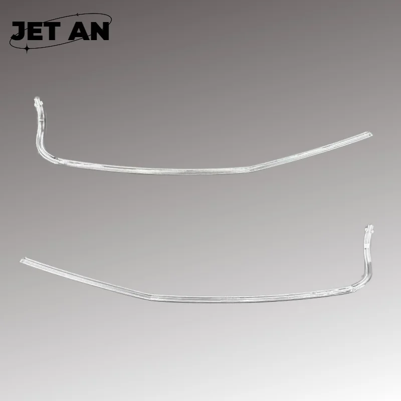 Para VW Skoda Octavia 2015 2016 2017 faros de coche Chips de tubo DRL guía de luz acrílica tira de luz DRL placa