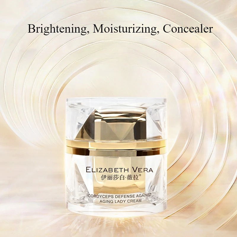 CORDYCEPS DEFENSE AGAINST AGING LADY CREAM Hydrating, Brightening, Natural Concealer, White Beauty Cream