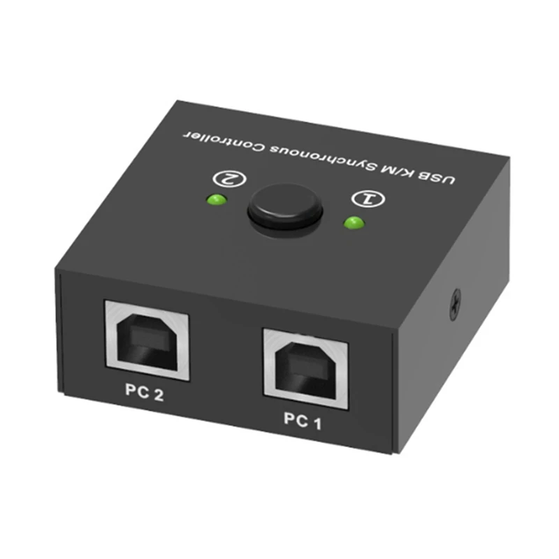 Controlador síncrono USB K/M, interruptor KVM, múltiples ordenadores comparte 1 juego de ratón y teclado