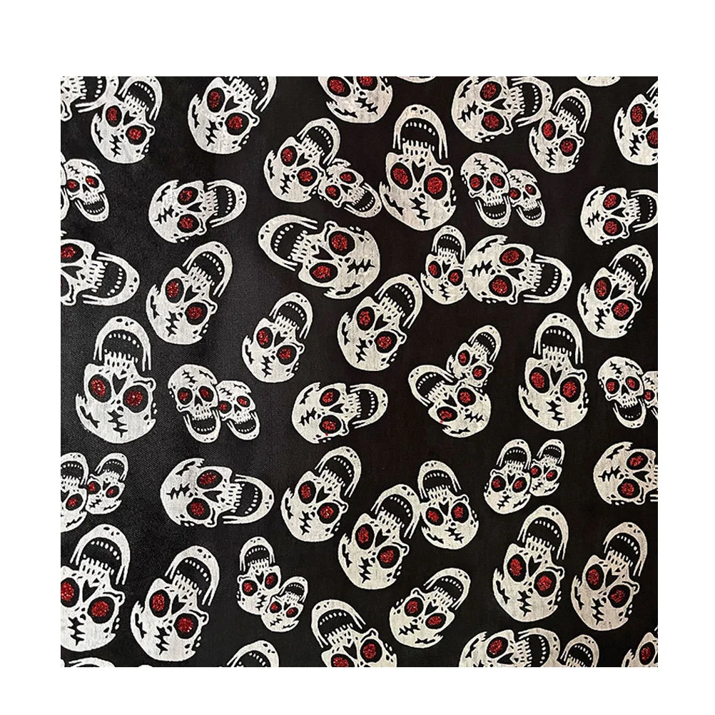 Halloween Skull Bandana Headwrap Hip Hop Printed Ghost Polyester Hair Scarves Men Women Headbands