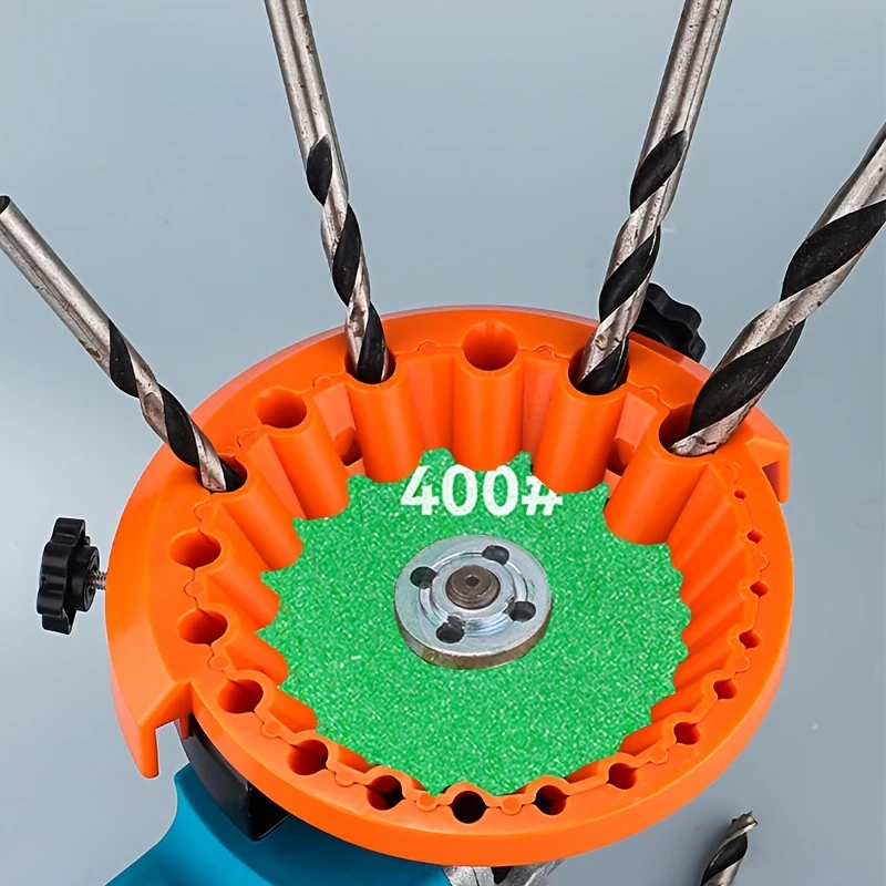 

1set Multi Specification Drill Bit Grinder Electric Angle Grinder Grinding Auxiliary Tool Orange Drill Bit Accessory