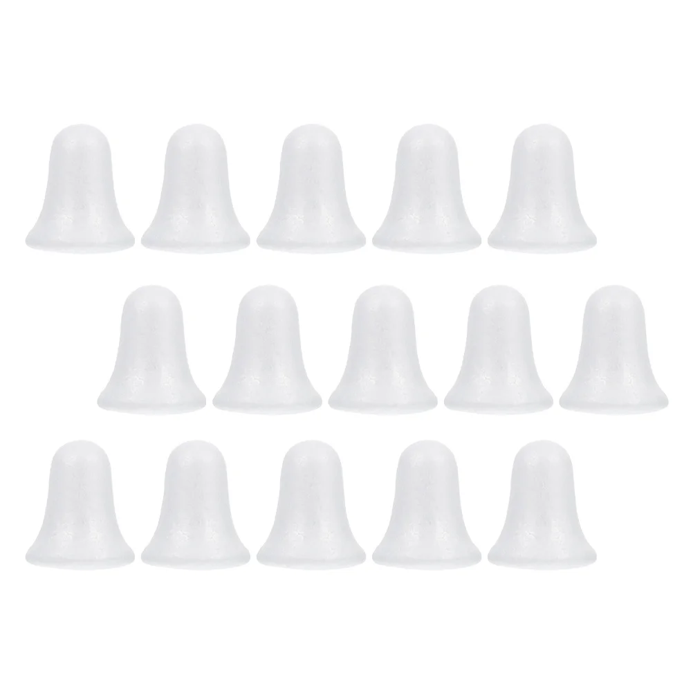 15 قطعة قلادة عيد الميلاد لتقوم بها بنفسك شكل جرس لم تنته عيد الميلاد ديكور معلق الكتابة على الجدران اللوحة التلوين DIY بها بنفسك شكل جرس المعلقات