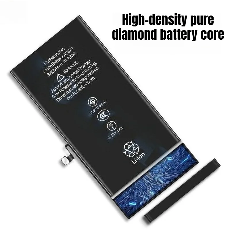 mobile phone battery, suitable for iPhone 6P/5S/7Plus/8G/12/14/15/XR/11Pro/13/11/XS/8SE/12 MINI large capacity battery
